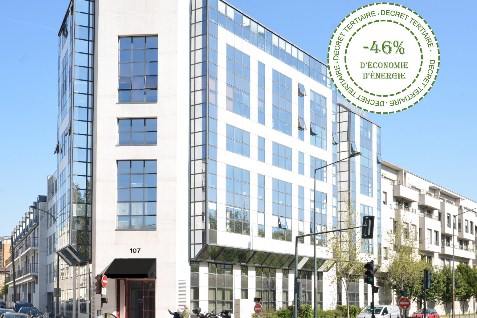 107 Quai du Docteur Dervaux Asnières-sur-Seine Typologie : Bureaux Surface : 3 516 m² Date d’acquisition : Septembre 2020