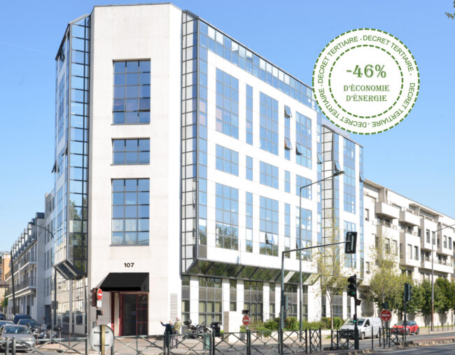 107 Quai du Docteur Dervaux Asnières-sur-Seine Typologie : Bureaux Surface : 3 516 m² Date d’acquisition : Septembre 2020