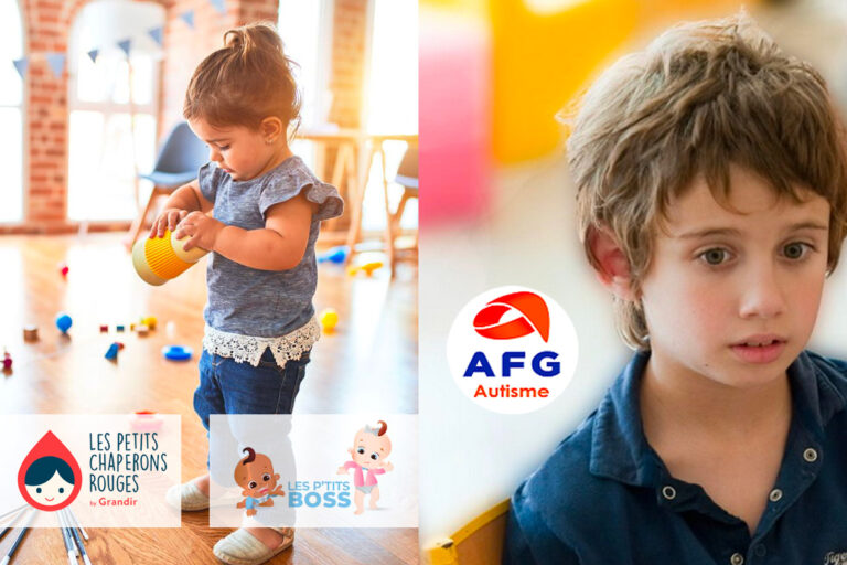 avec Les P'tits Boss et Les Petits Chaperons Rouges, spécialistes des #crèches 👩🏻‍⚕️ de la #santé avec AFG Autisme
